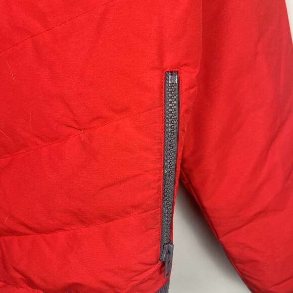 1st Down Jacket Coat Large Men’s Goose Down Red - Picture 3 of 12